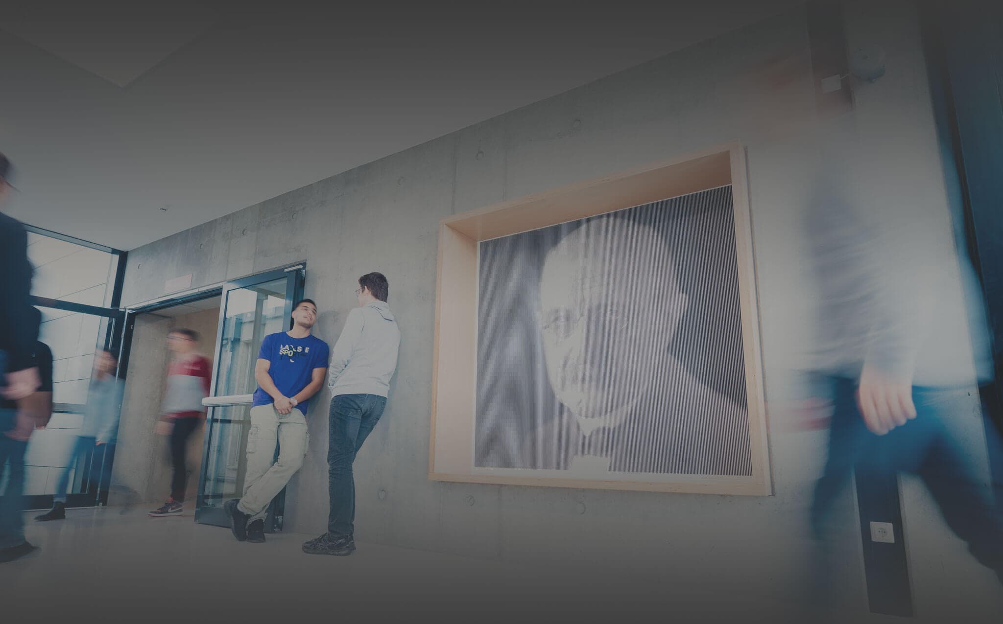 Schulgebäude der Max-Planck-Schule in Rüsselsheim am Main